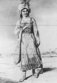 The British noblewoman who pretended she was an exotic princess!