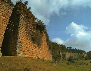 The monumental fortress of Kuelap, built by the Cloud Warriors of ancient Peru.