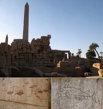 Turns out the Egyptians were able to float the giant obelisks down the Nile to their final destinations… and when the workers were bored, they drew graffiti on the walls!