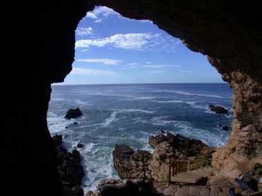 Early humans in South Africa lived by the sea and apparently ate a lot of shellfish.