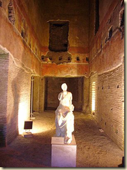 Part of the interior of the Domus Aurea