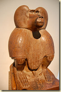Depiction of Thoth as a baboon