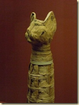 An example of a mummified animal