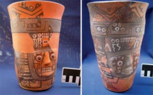 Peruvian Drinking Vessel  (credit: Michael Moseley et al)